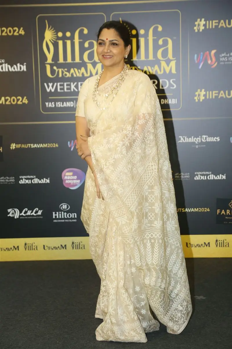 Khushbu Sundar at IIFA Utsavam Awards 2024 in Hyderabad